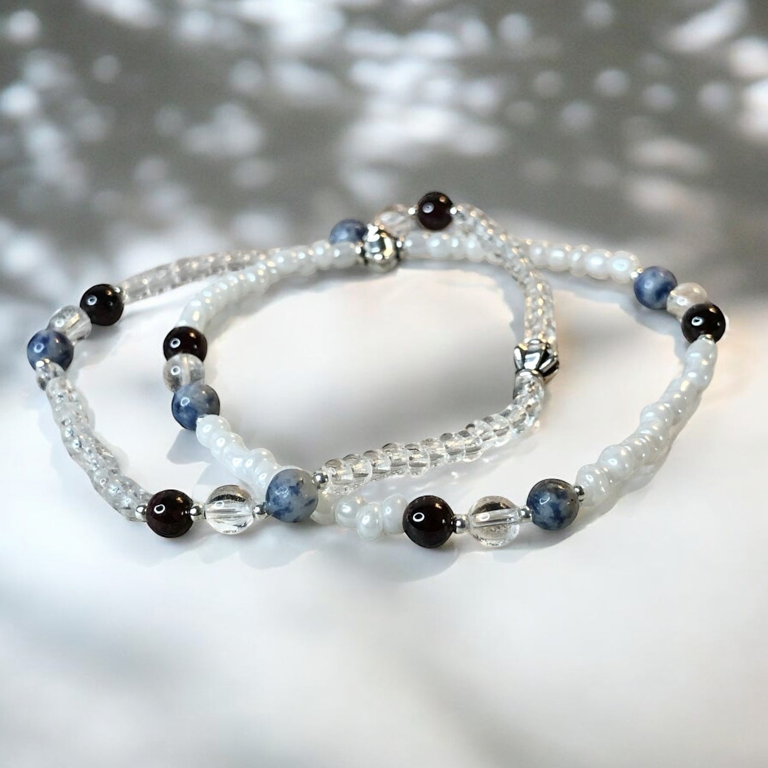 Capricorn Anklet - Zodiac Beaded Anklet - Mindful Intentions