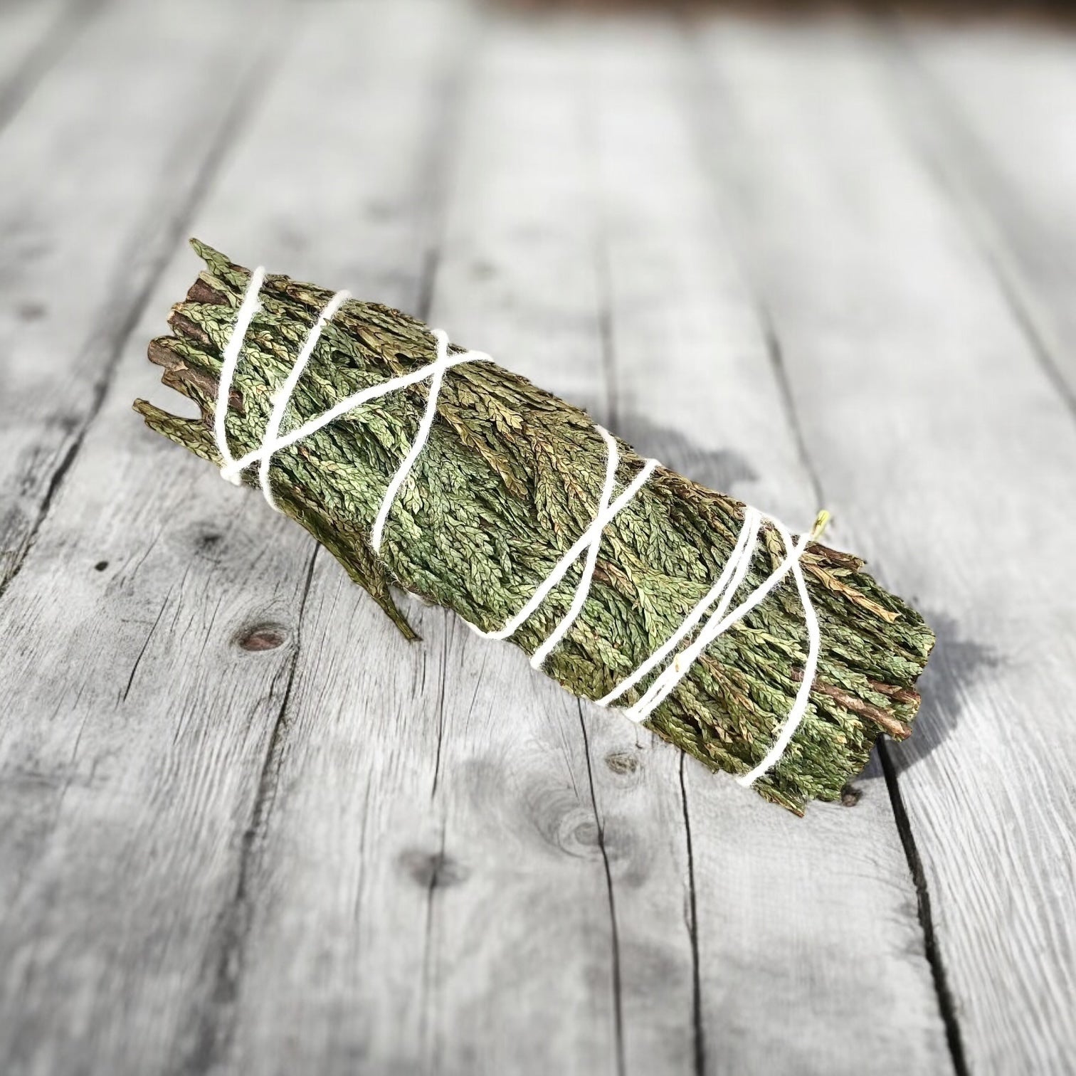 Cedar Sage Smudging Stick- Includes Ritual Instruction Card