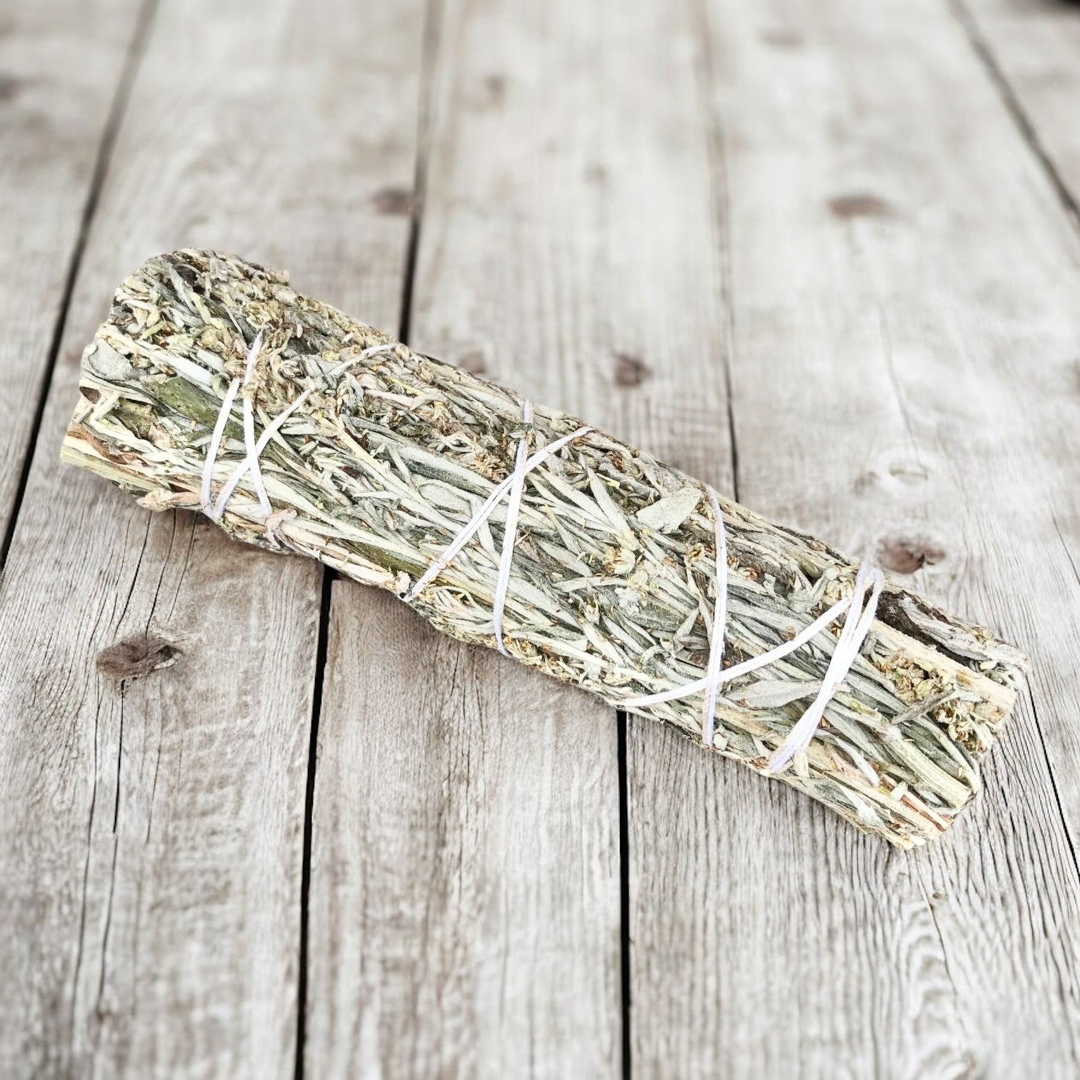 Black Sage Smudging Stick- Includes Ritual Instruction Card - Mindful Intentions