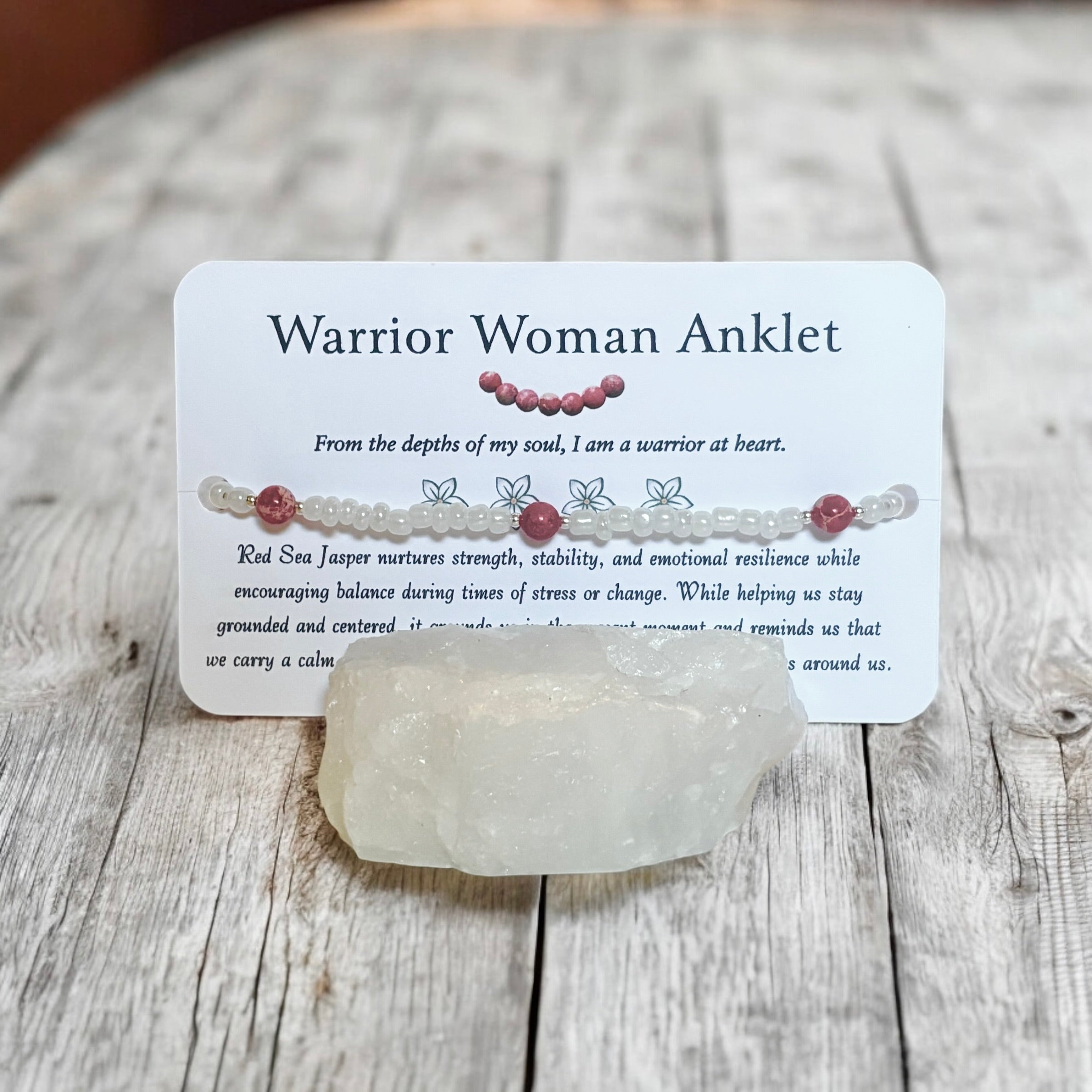 Warrior Woman Anklet - Warrior Woman Beaded Anklet