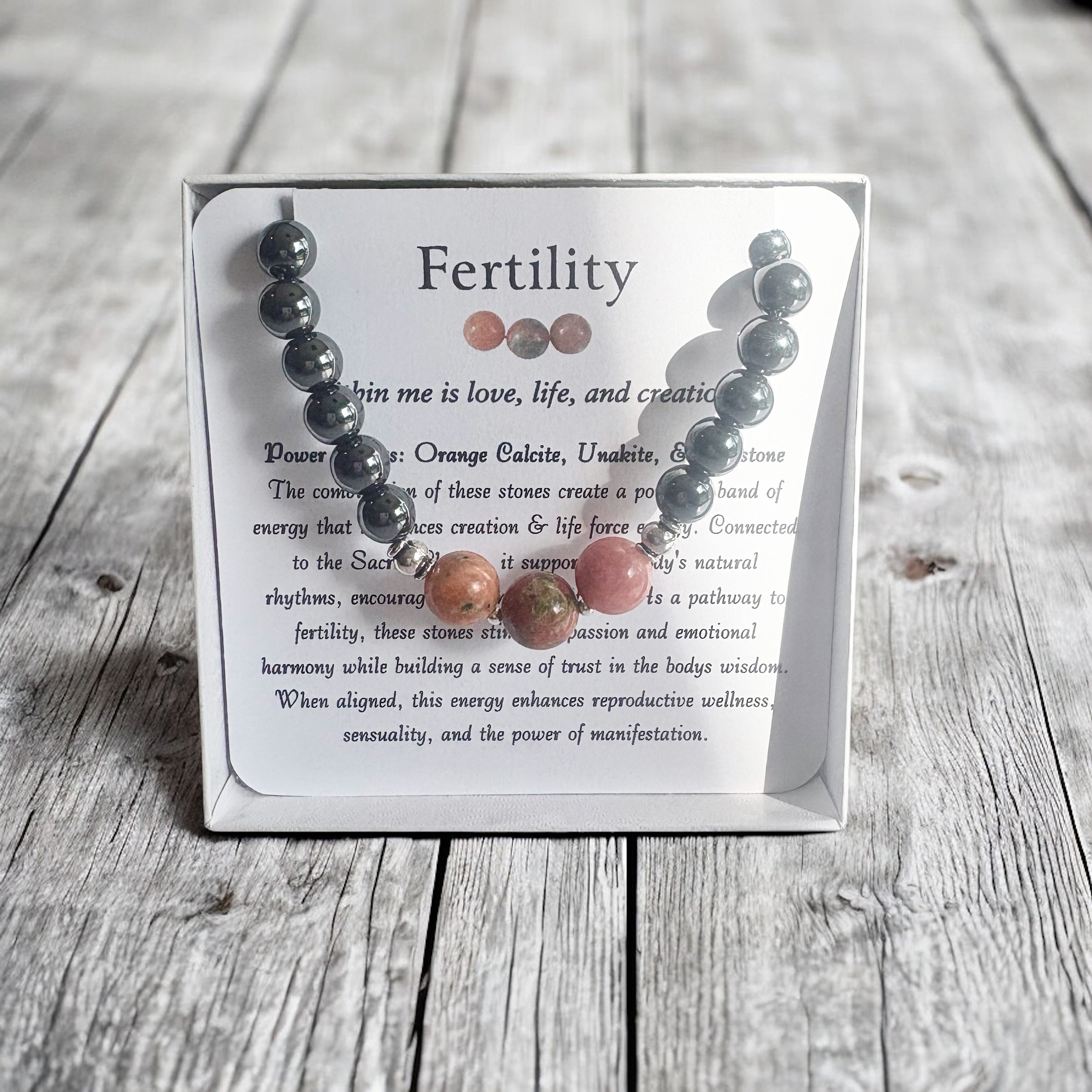 Men’s Fertility + Vitality Bracelet