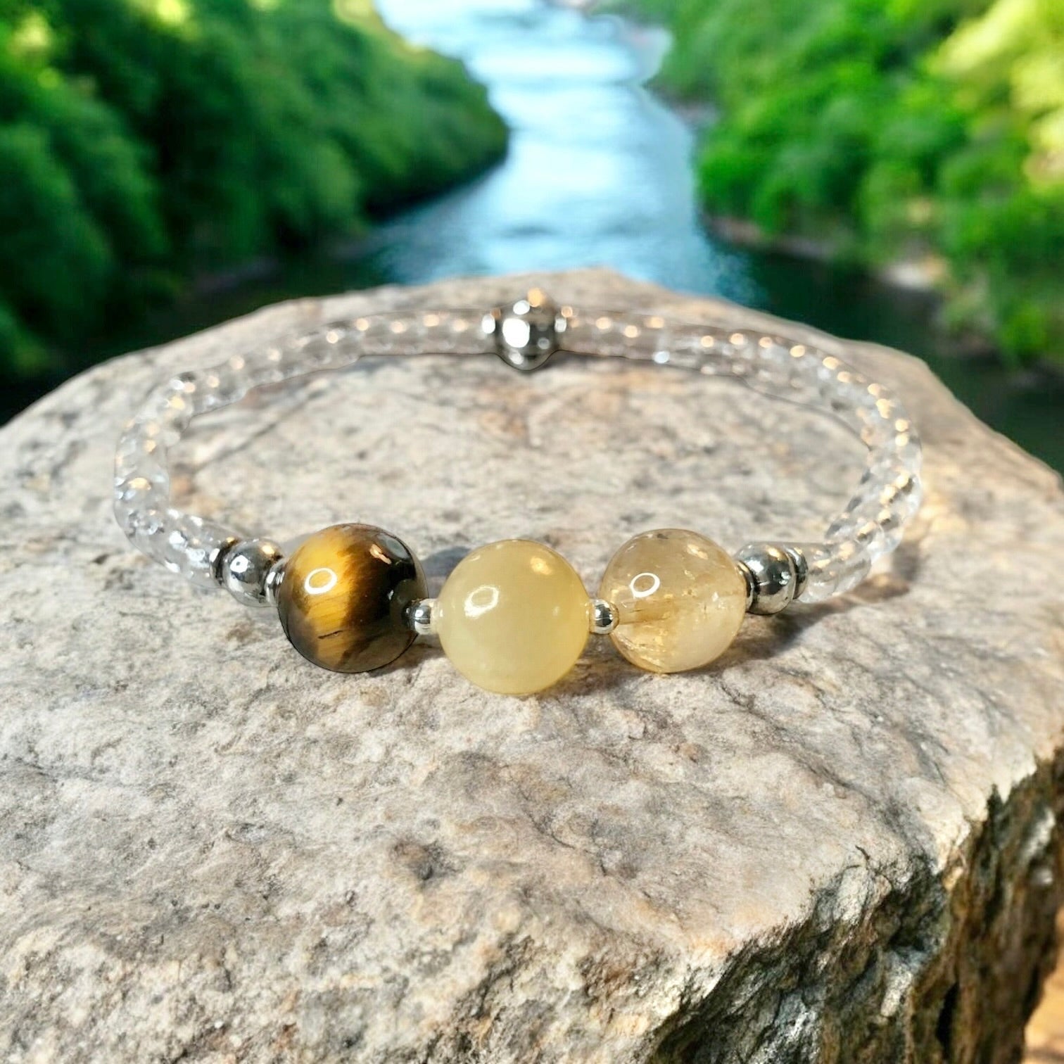 Solar Plexus Chakra Bracelet- For Reducing Fear & Growing Self Esteem