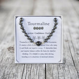 Tourmaline Bracelet- For Protection & Grounding