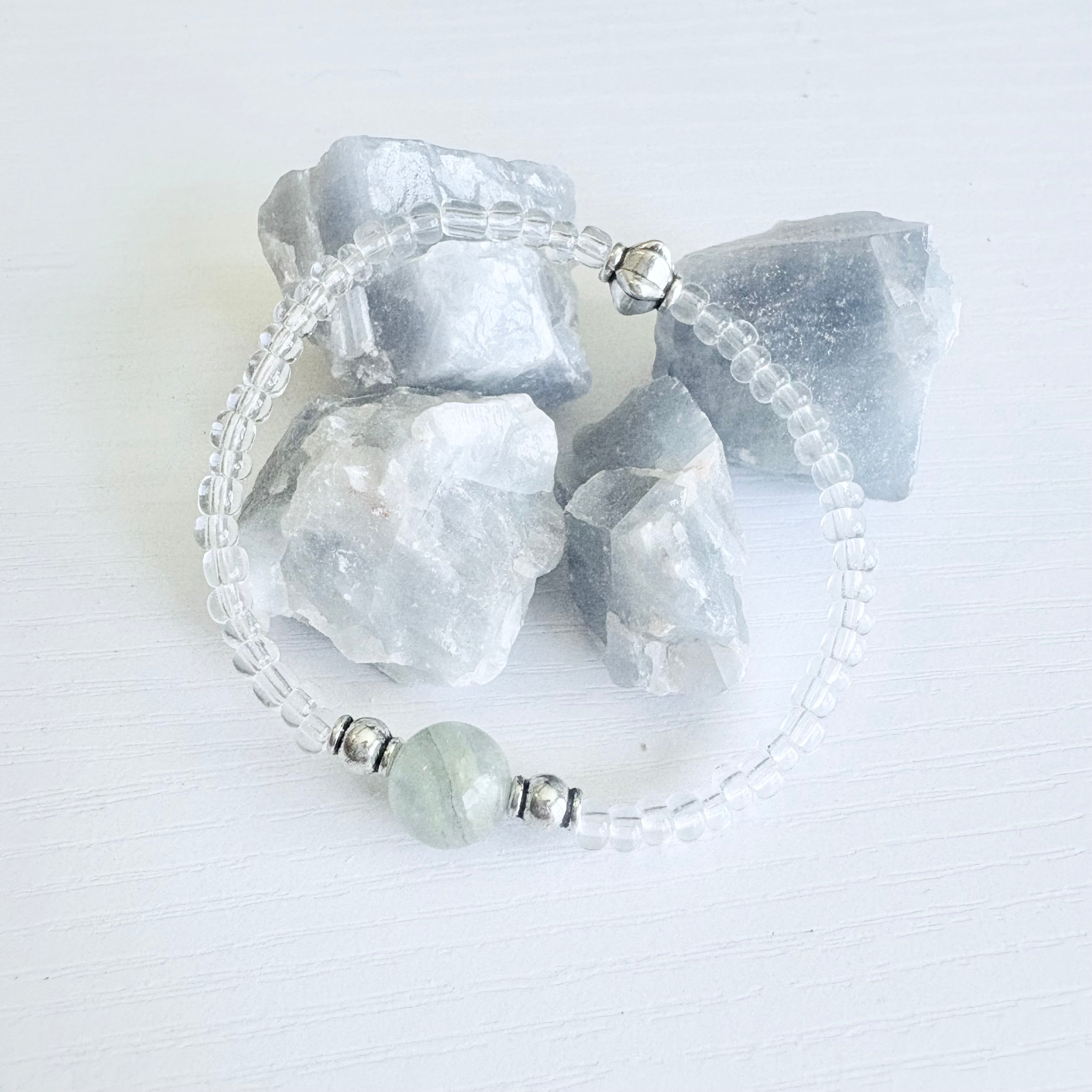 Blue Calcite Bracelet- For Building Trust & Acceptance