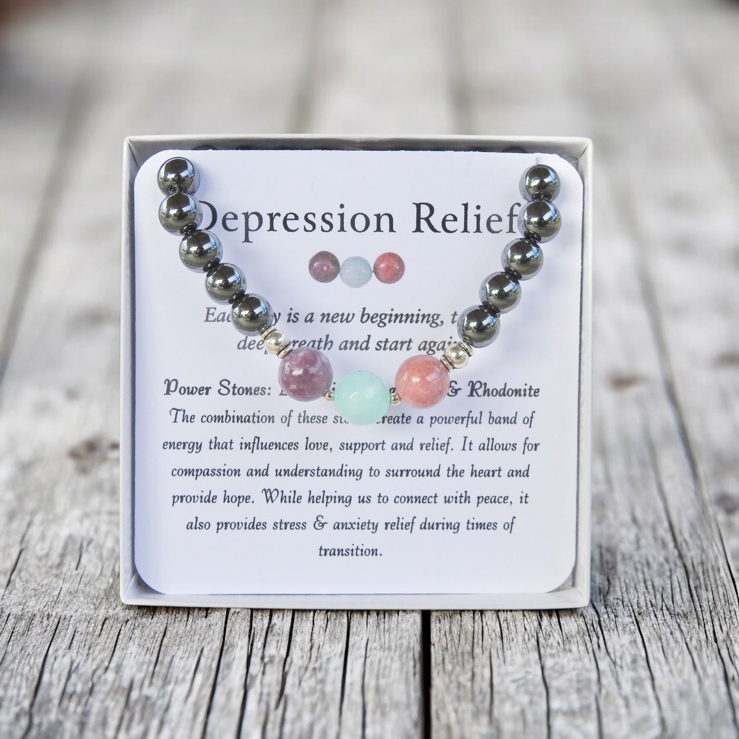 Depression Relief Men's Bracelet