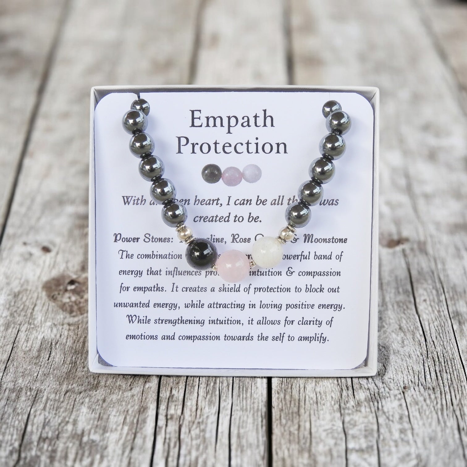 Empath Protection Men's Bracelet - Mindful Intentions