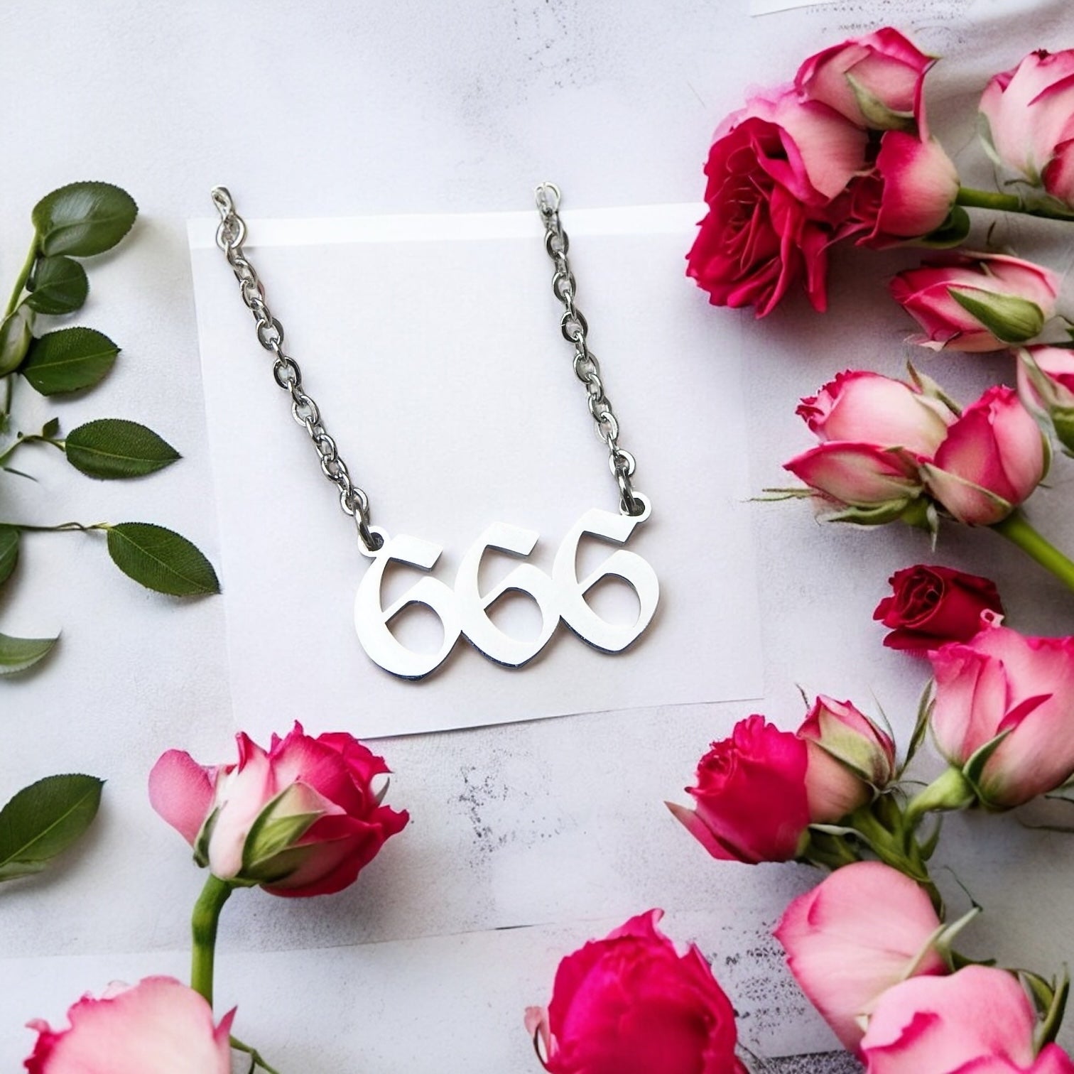 666 Angel Number Necklace- For Self Love & Balance - Mindful Intentions