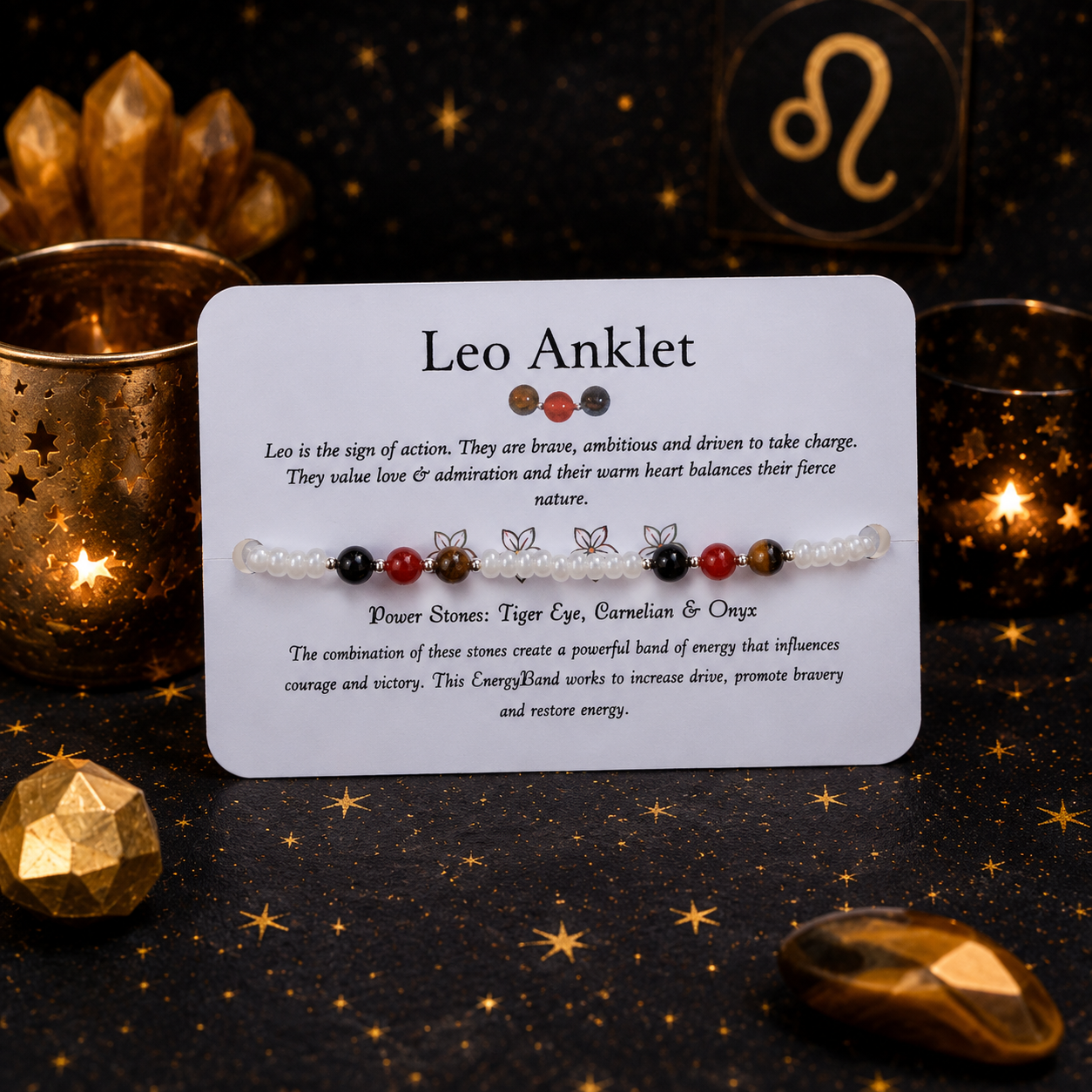 Leo Zodiac Anklet - Zodiac Anklet