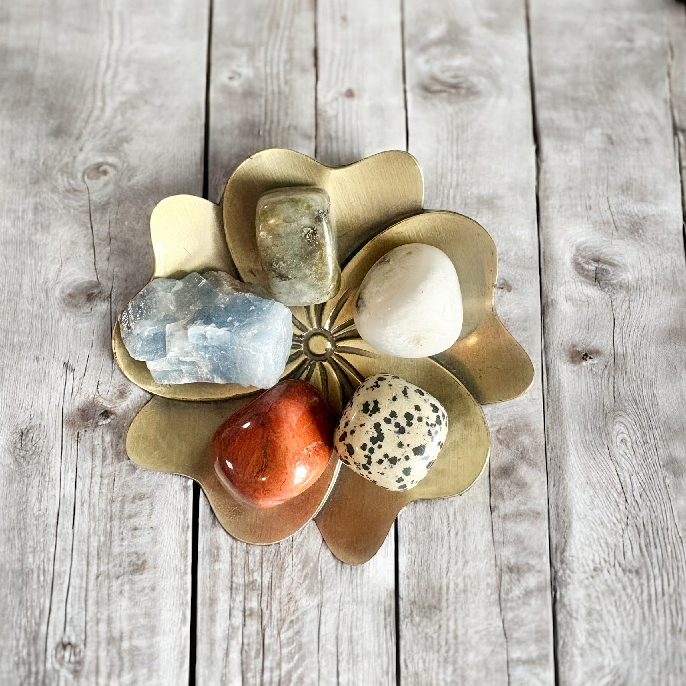 Twin Flame Union Crystal Set in Jar