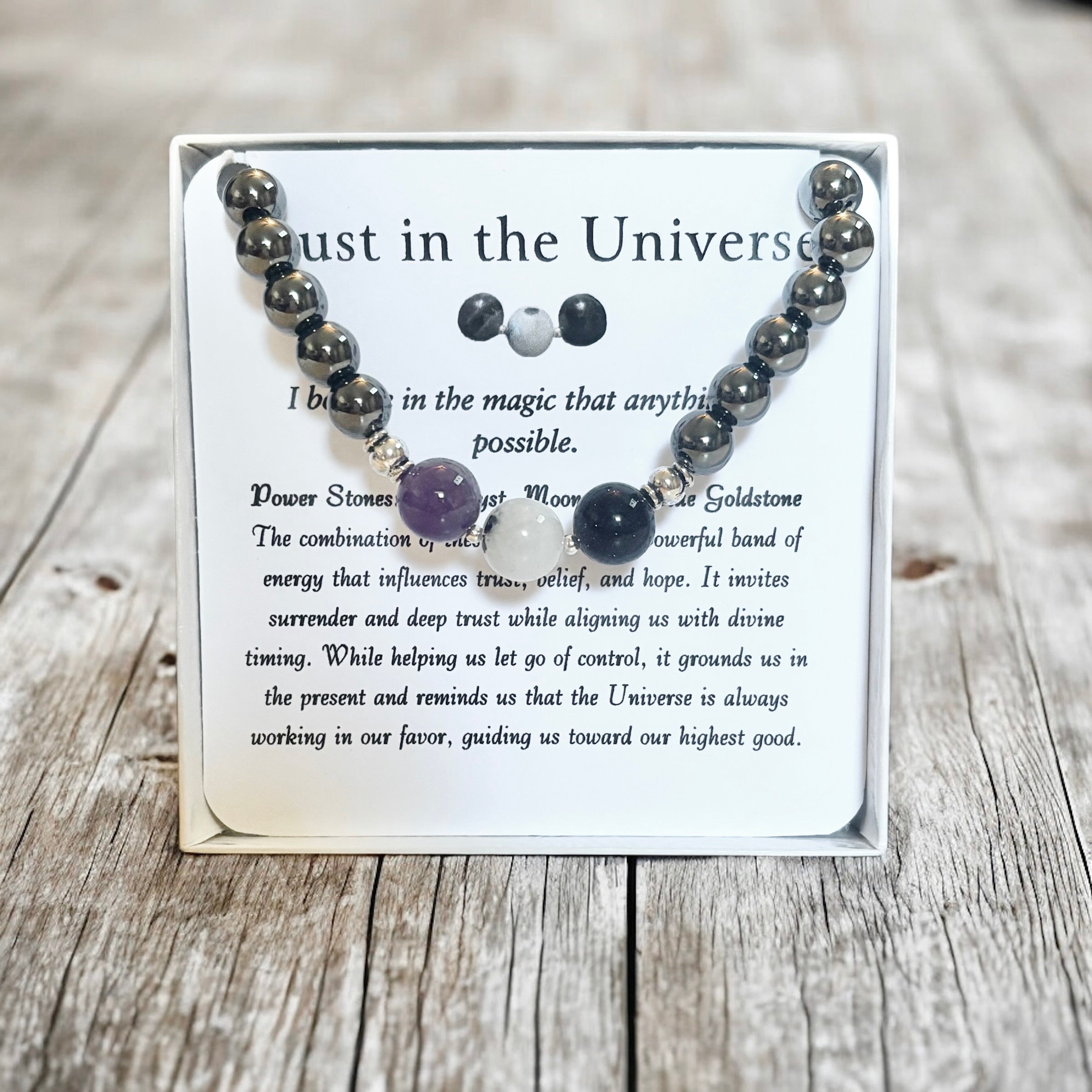 Trust in the Universe Men's Bracelet