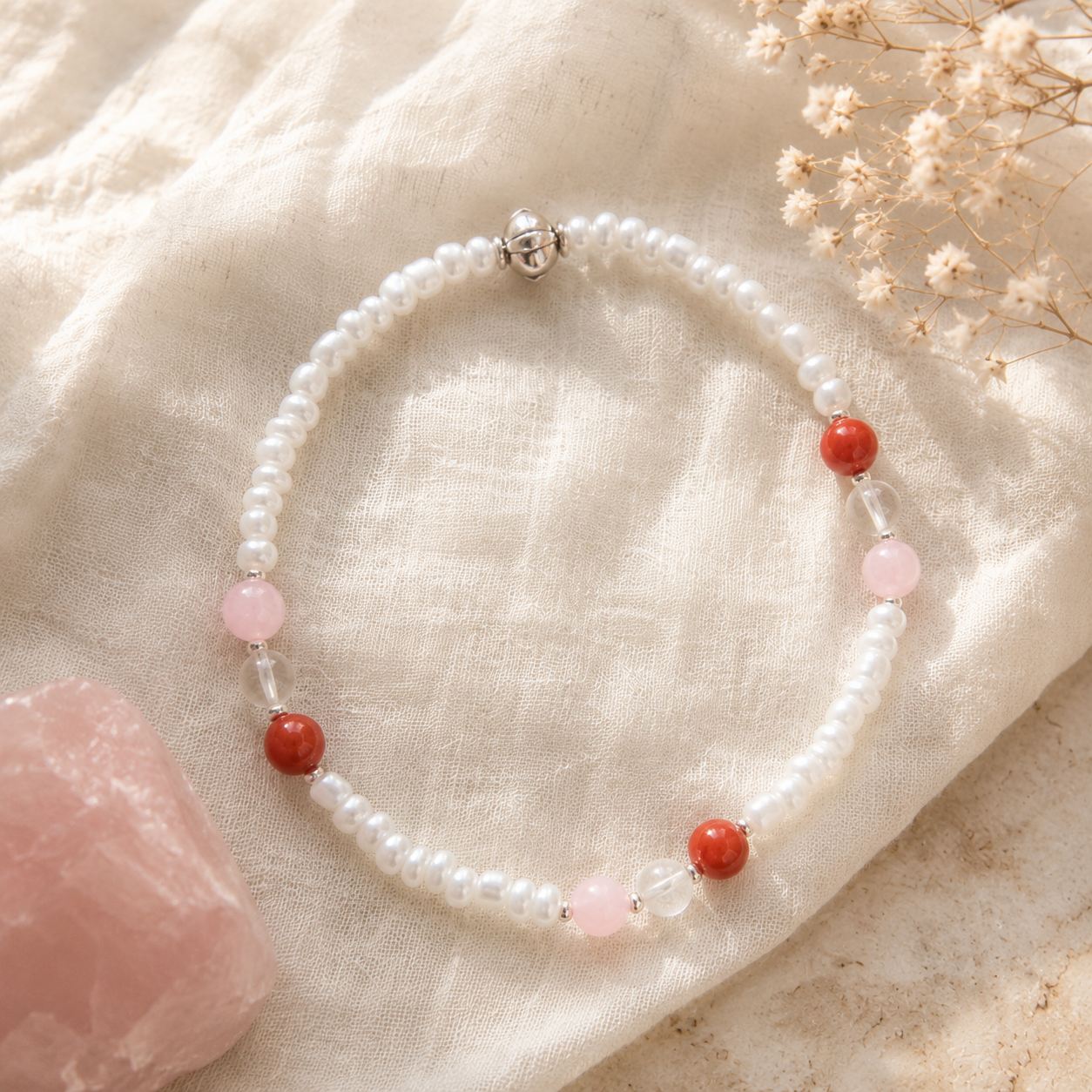 Cancer Zodiac Anklet- Beaded Anklet