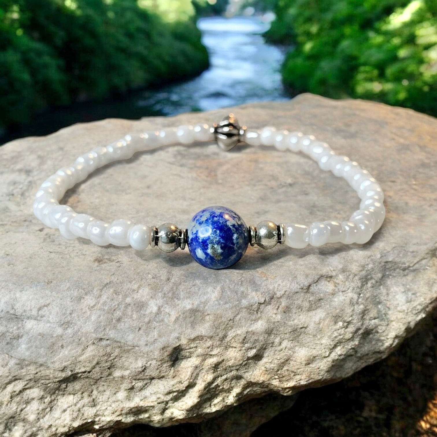 Lapis Lazuli Bracelet- For Confidence in Being Your Authentic Self