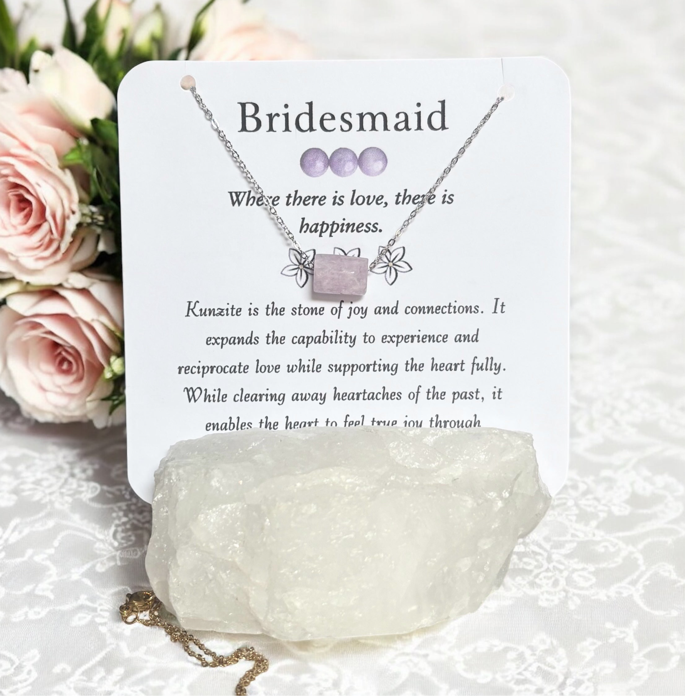 Bridesmaid Necklace- Personalized Necklace