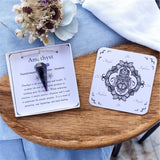 Amethyst Pendulum with Pendulum Board & Instructions