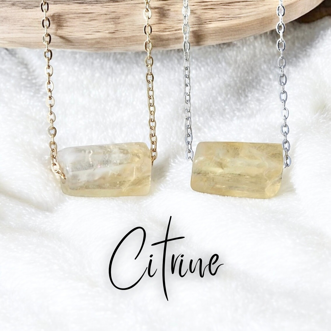 Citrine Necklace- Stone of Abundance & Success