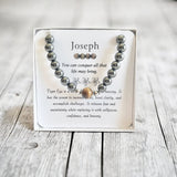 Name Bracelet- Personalized Men's Bracelet Gift
