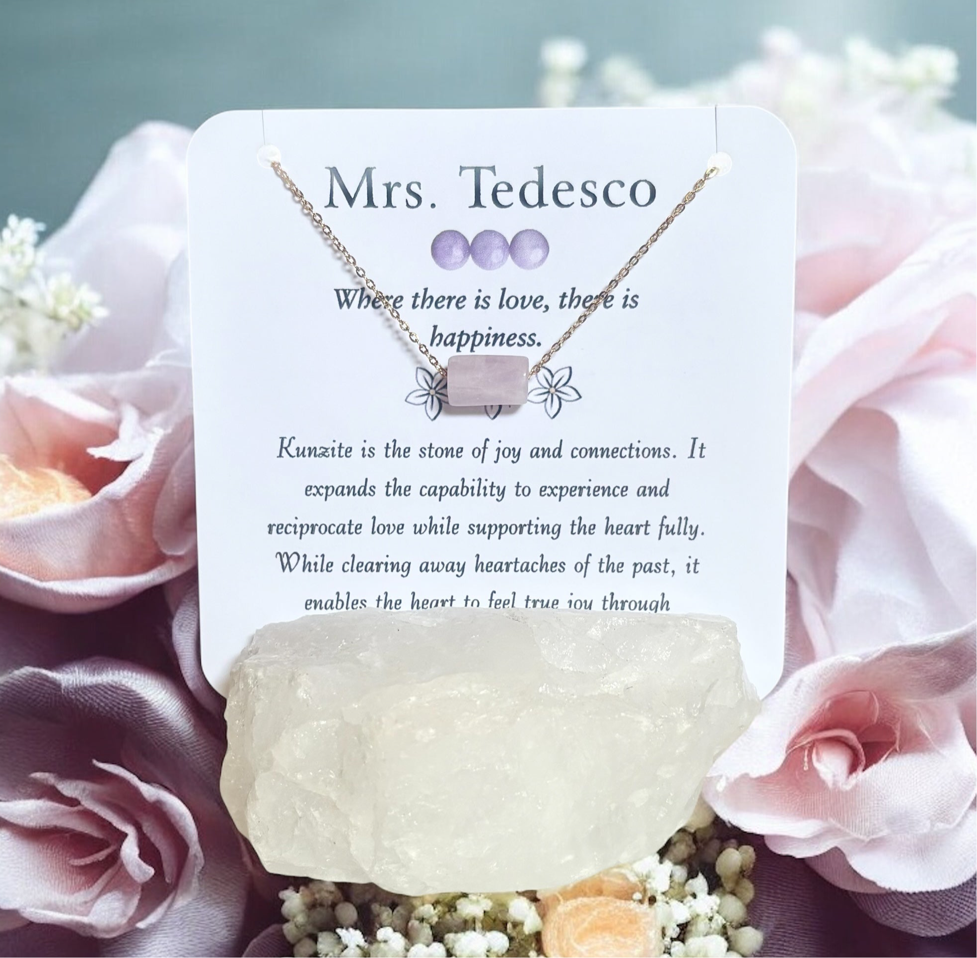 Mrs. Necklace- Personalized Necklace