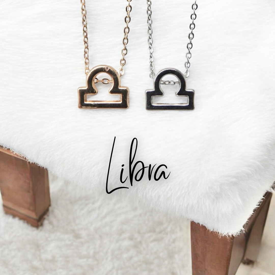 Libra Zodiac Necklace