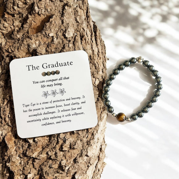 The Graduate- Personalized Men's Bracelet Gift