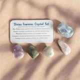 Divine Feminine Crystal Set in Jar