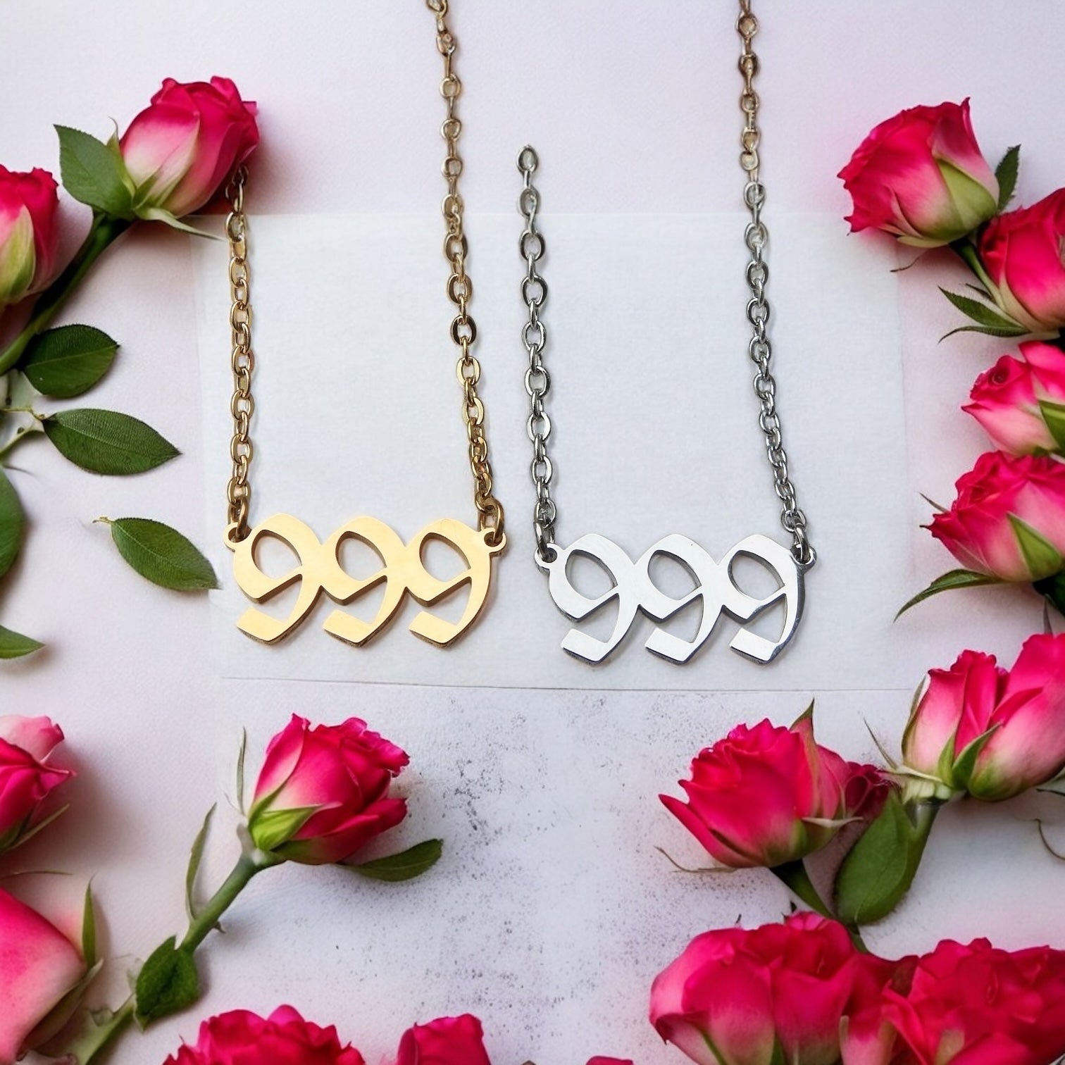 999 Angel Number Necklace- For Forward Movement & Life Lessons - Mindful Intentions