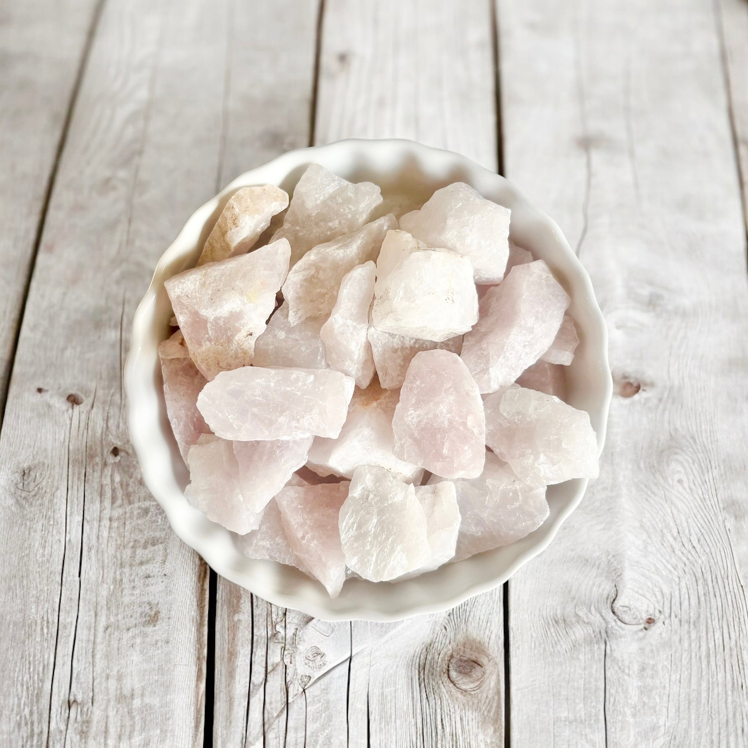 Kunzite Raw Stones with Card- Stone of Unconditional Love & Emotional Balance