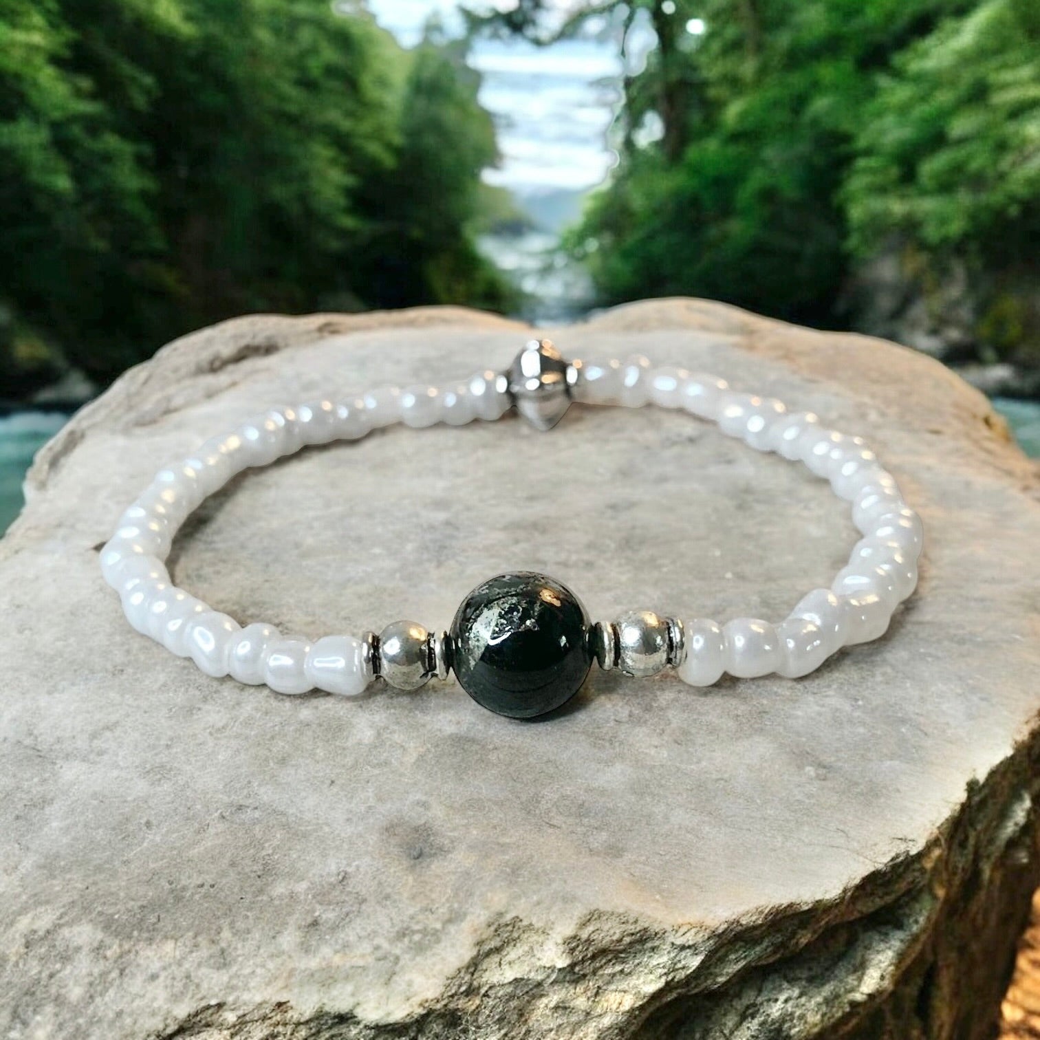 Tourmaline Bracelet- For Protection & Grounding