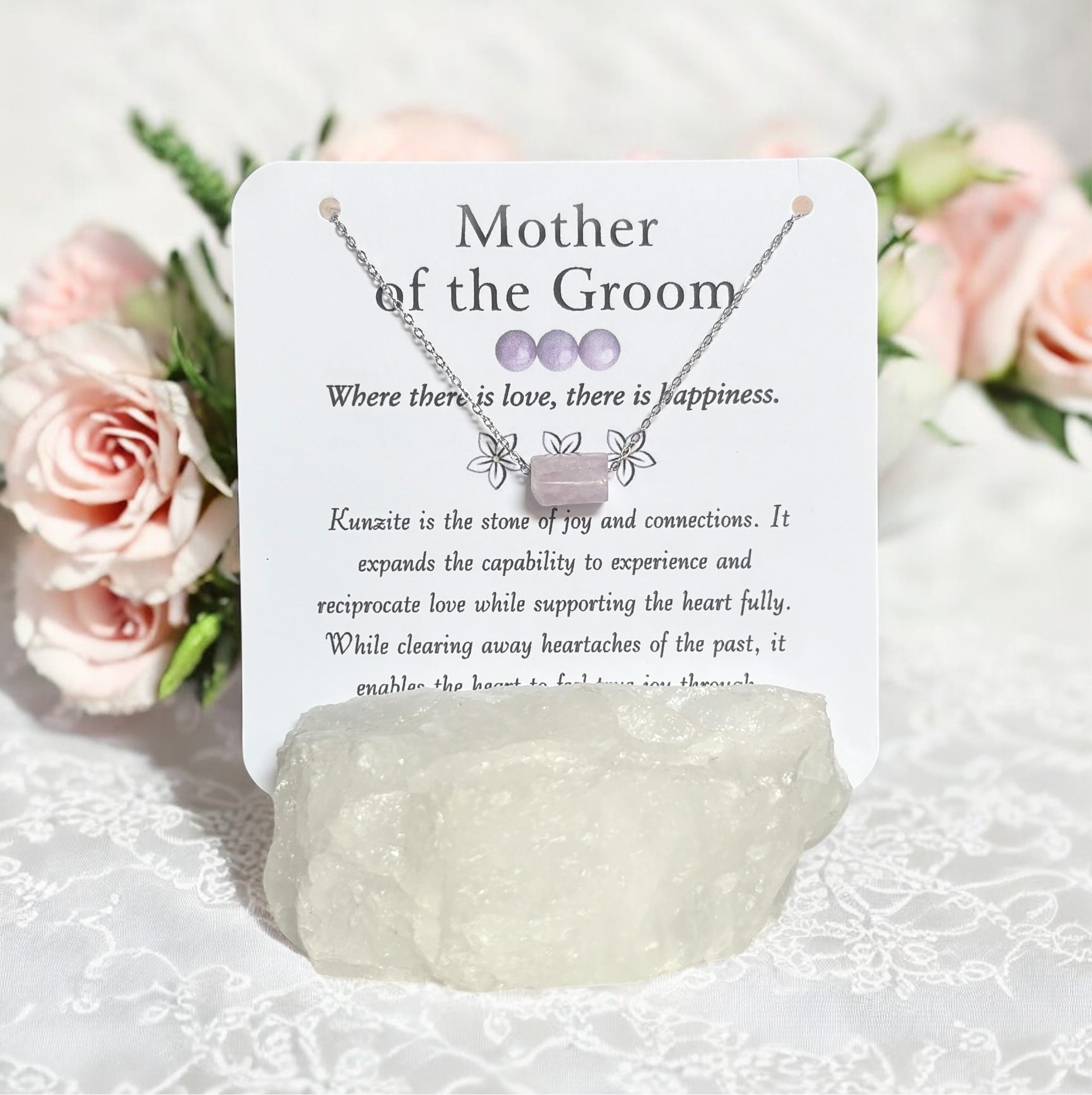 Mother of the Groom Necklace- Personalized Necklace