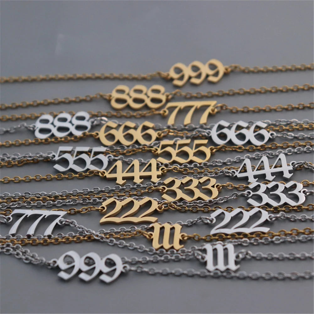 333 Angel Number Anklet- For Divine Timing & Connection - Mindful Intentions
