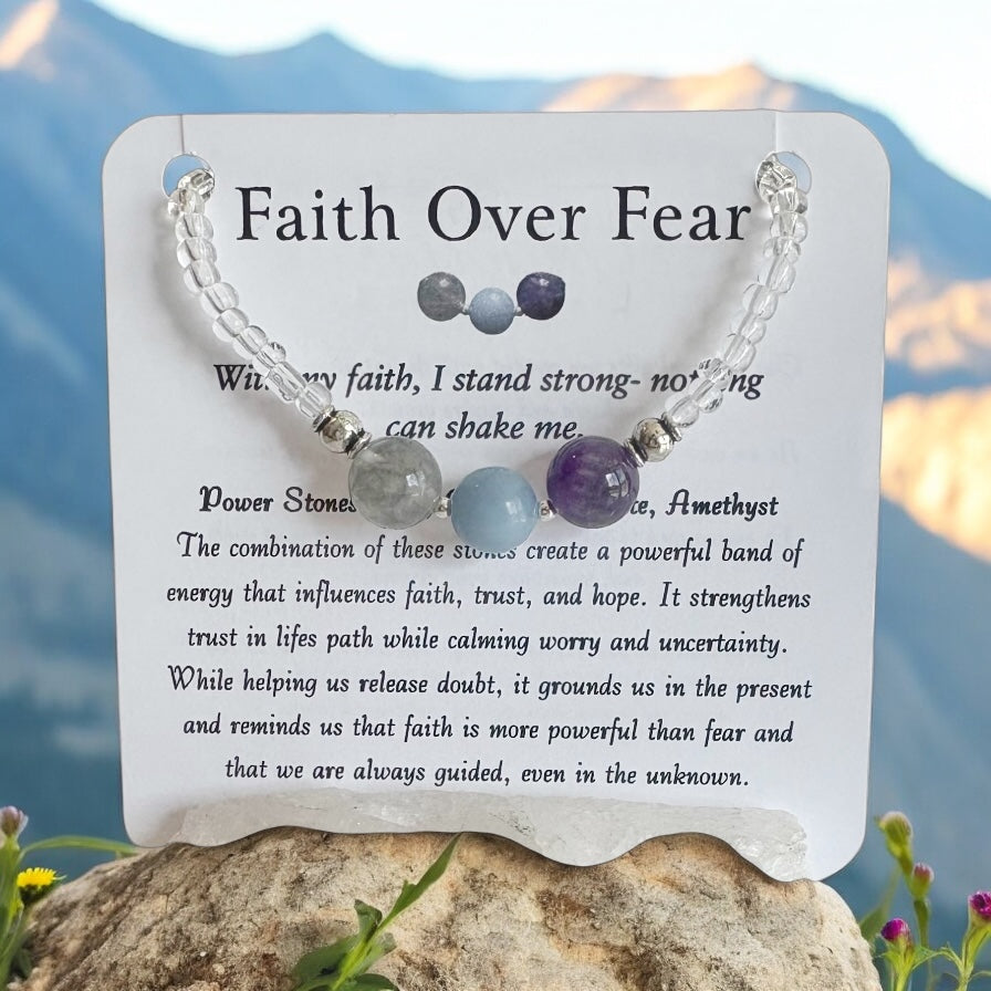 Faith Over Fear Bracelet