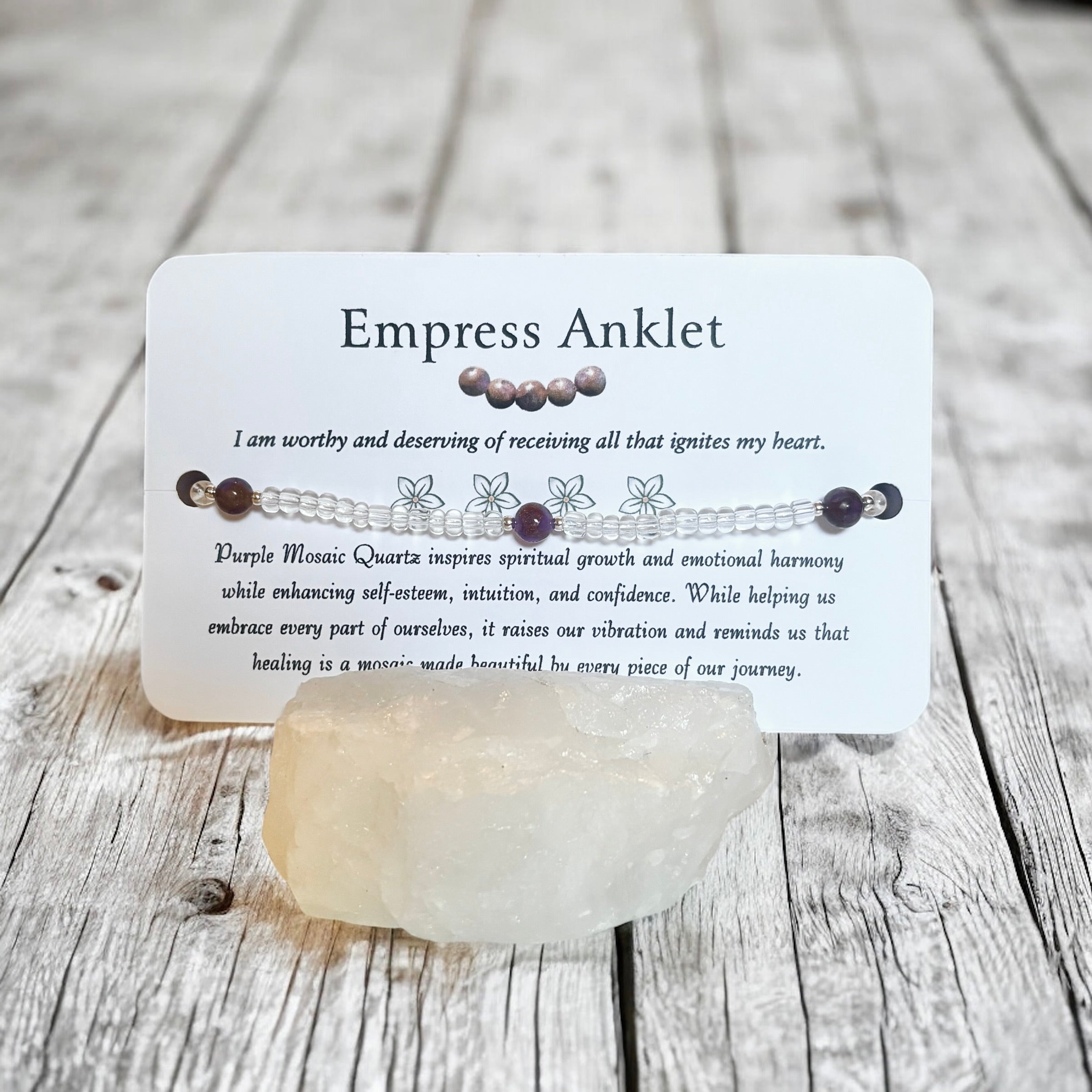 Empress Anklet - Empress Beaded Anklet
