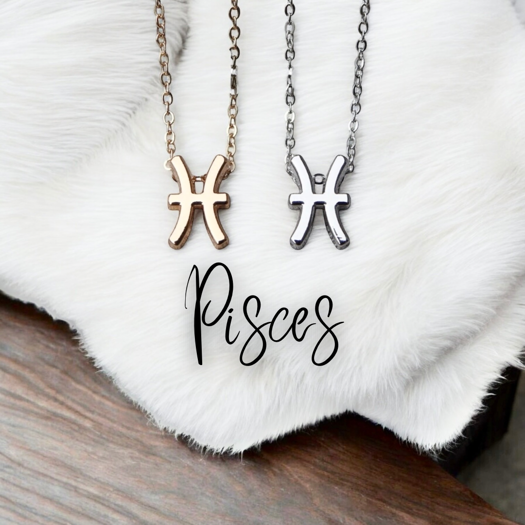 Pisces Zodiac Necklace