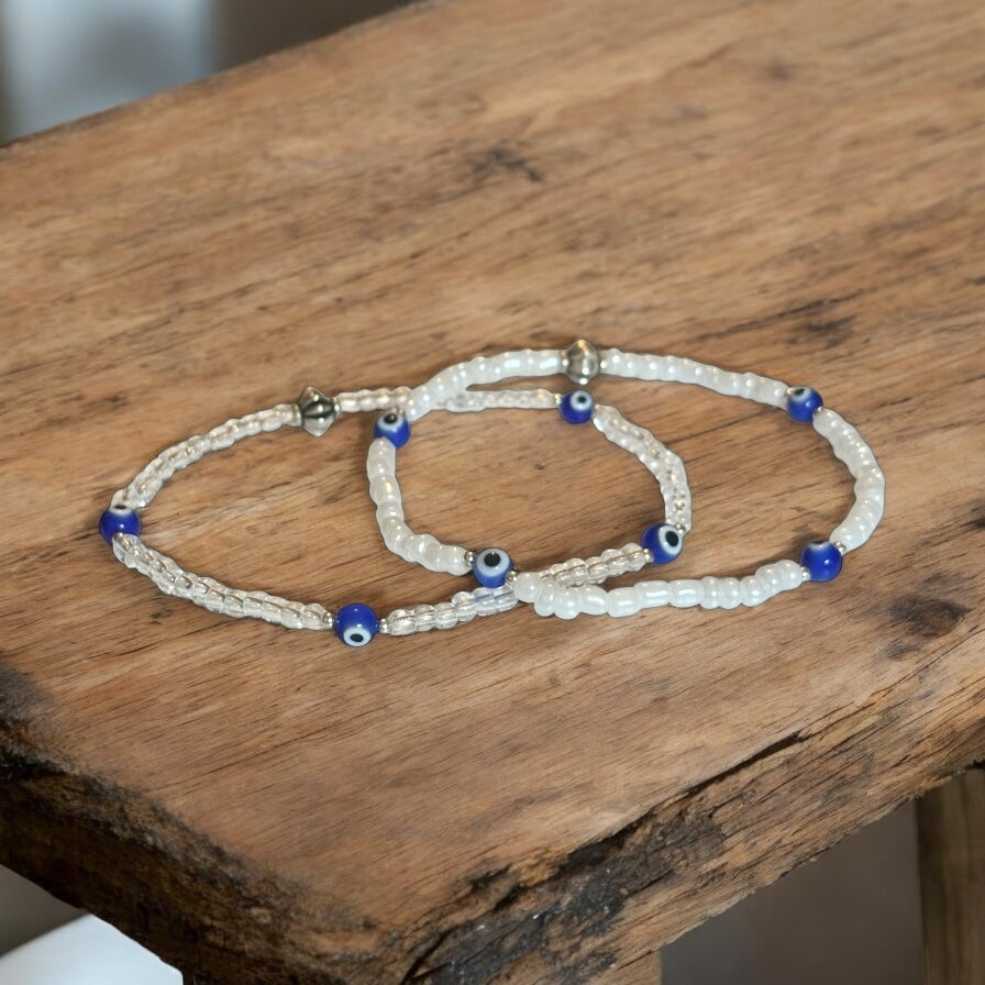 Evil Eye Anklet - Evil Eye Beaded Anklet