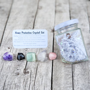 Home Protection Crystal Set in Jar