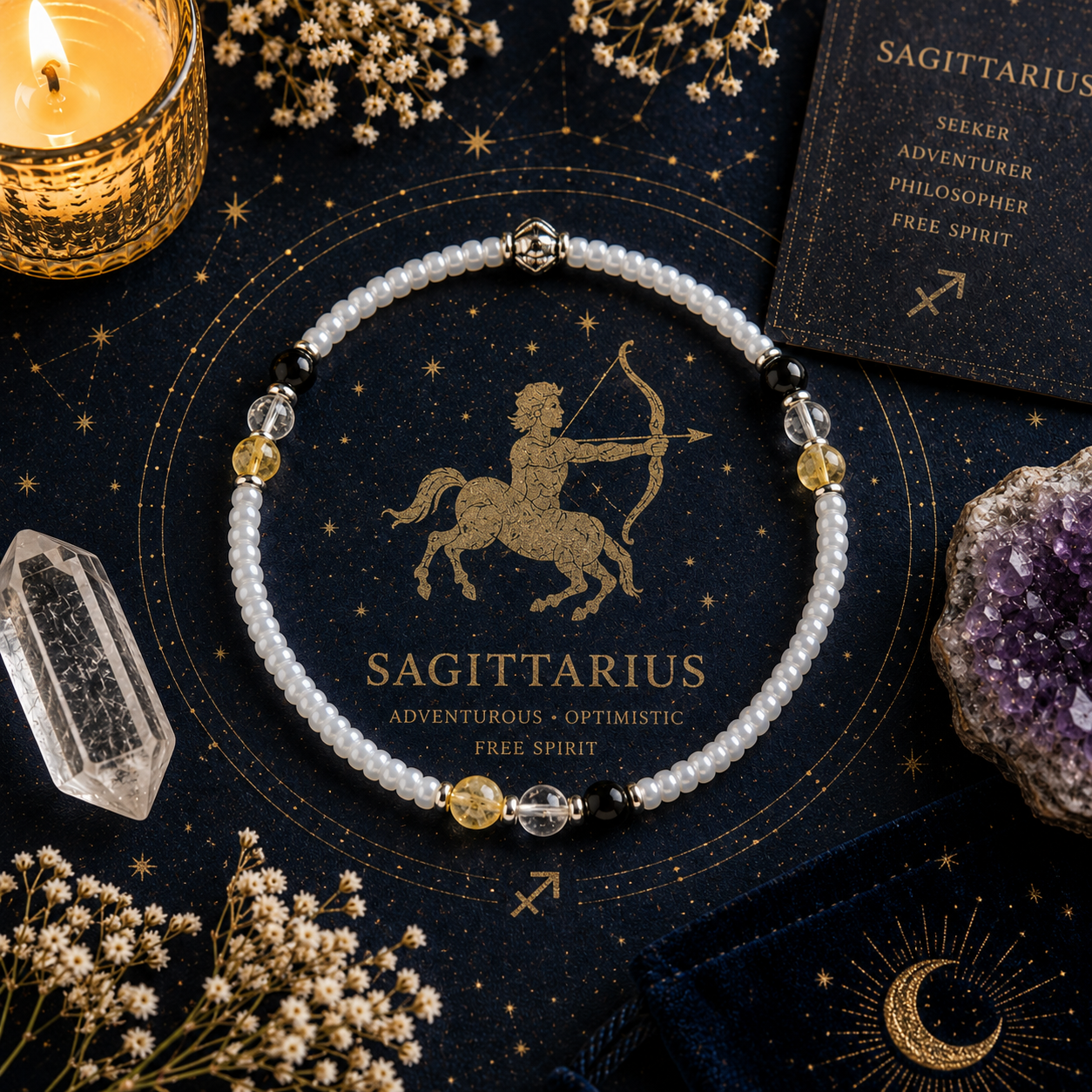 Sagittarius Anklet - Zodiac Anklet