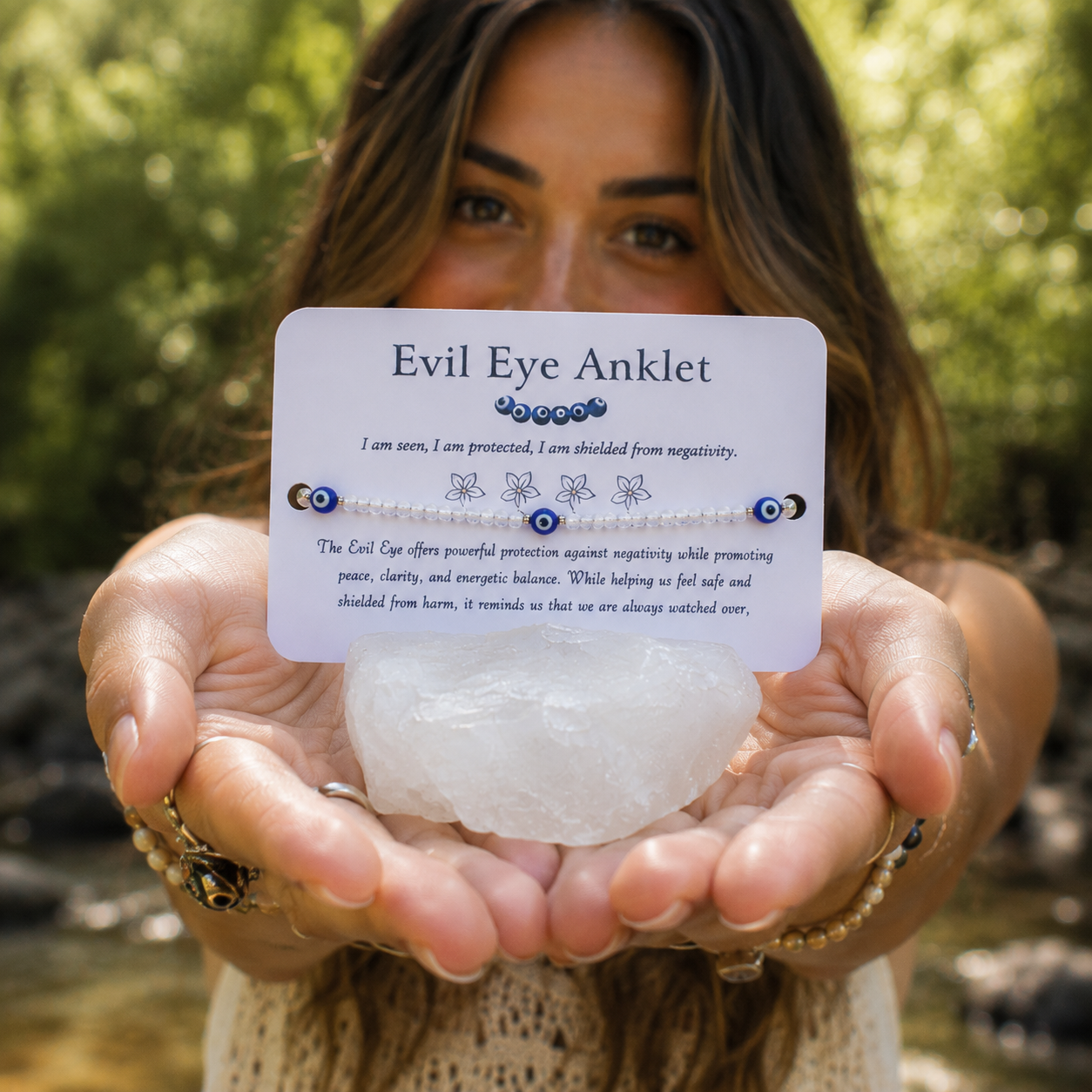 Evil Eye Anklet - Evil Eye Beaded Anklet