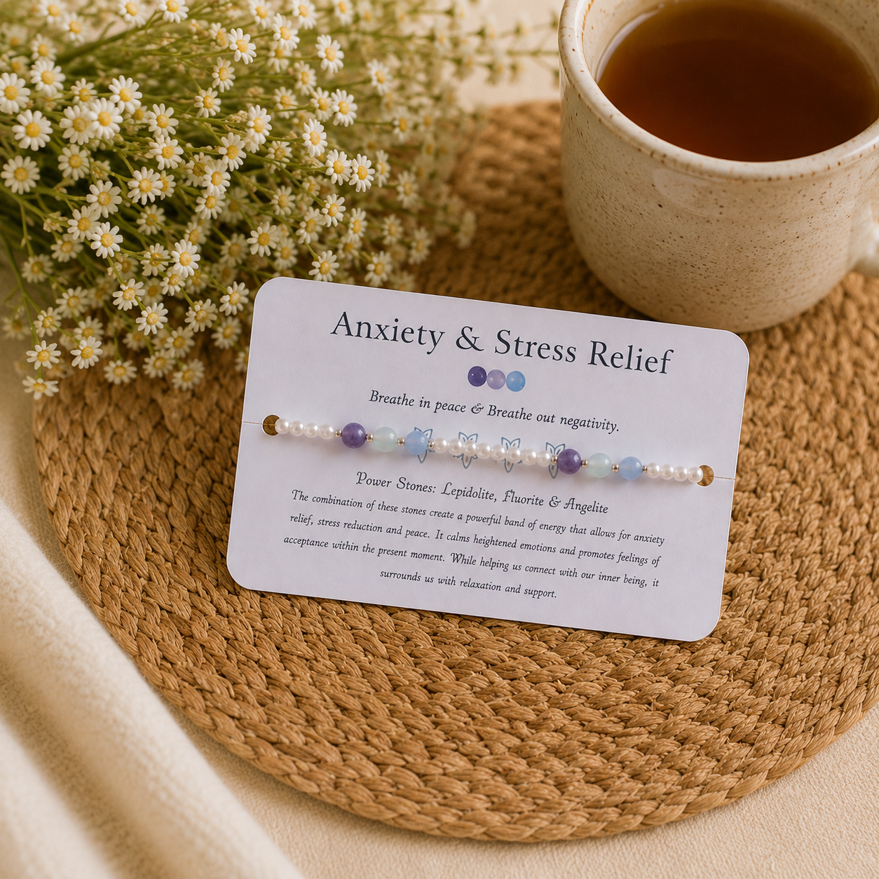 Anxiety and Stress Relief Anklet