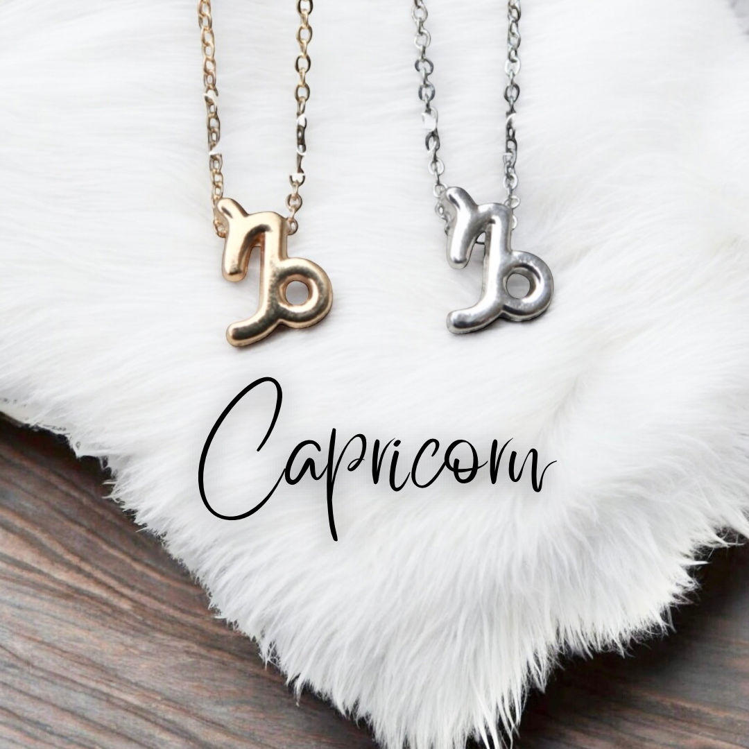 Capricorn Zodiac Necklace