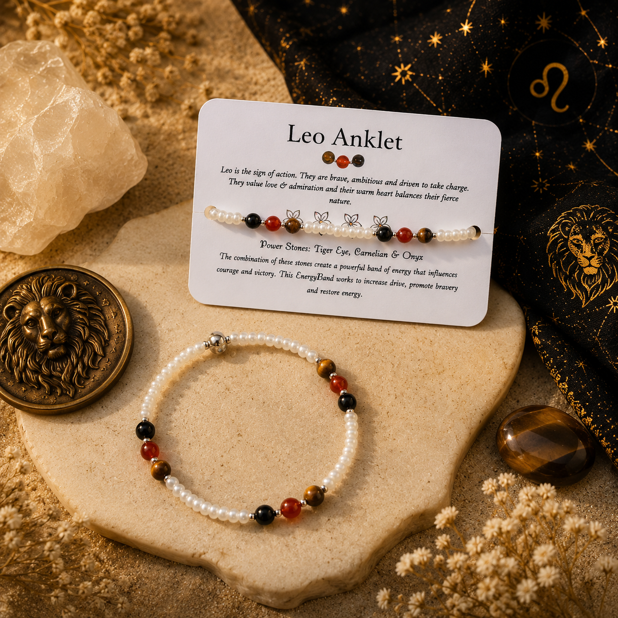 Leo Zodiac Anklet - Zodiac Anklet