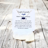 Lapis Lazuli Necklace- Stone of Inner Wisdom & Intuition