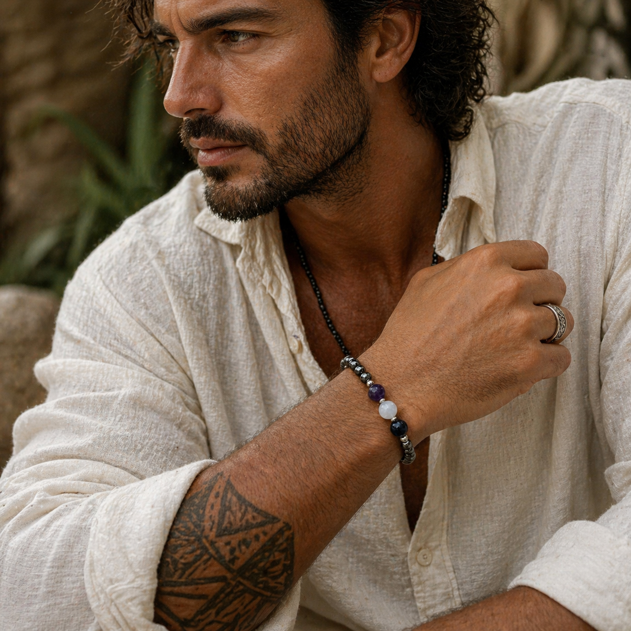 Trust in the Universe Men's Bracelet