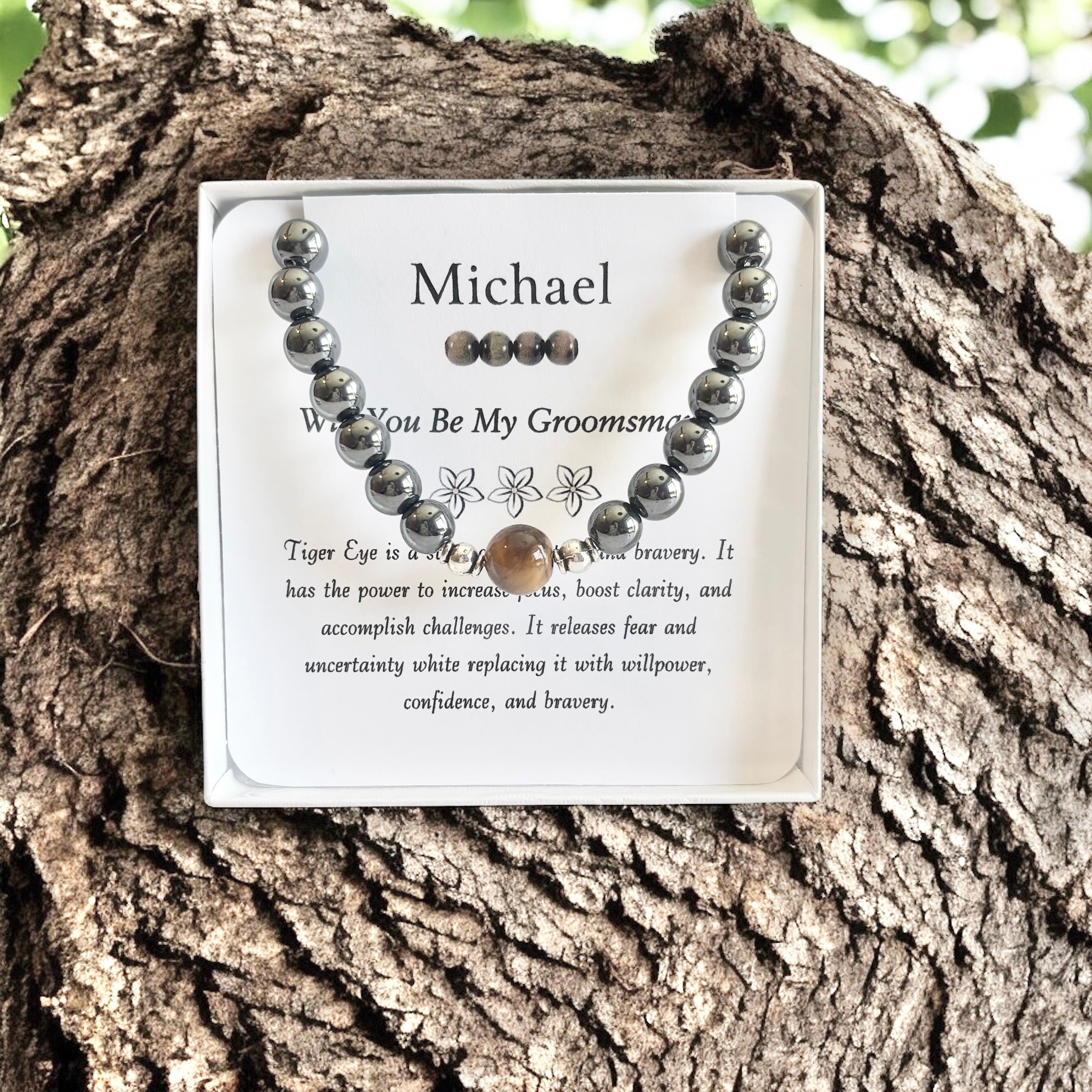 Will You Be My Groomsman - Personalized Men's Bridal Gift