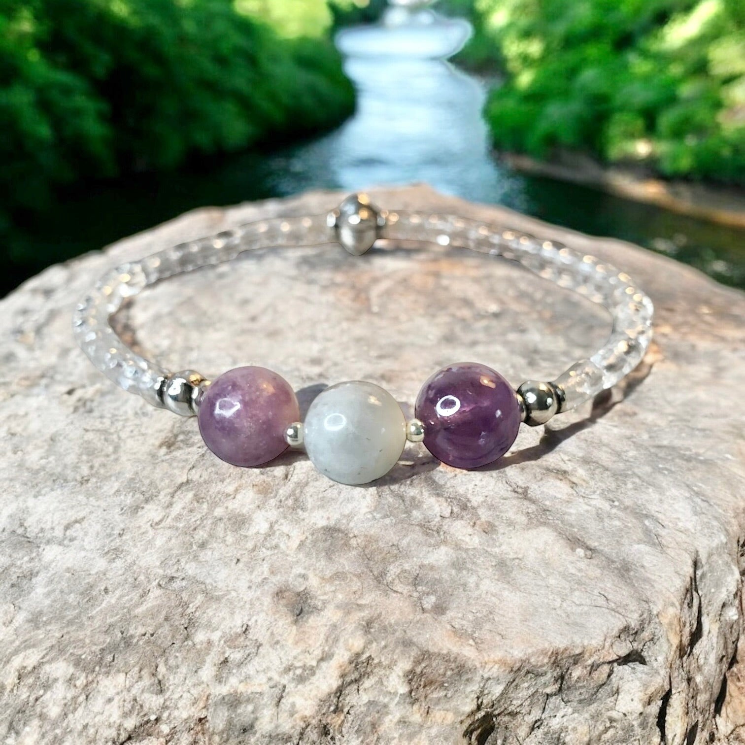 Third Eye Chakra Bracelet- For Building Intuition & Manifestation