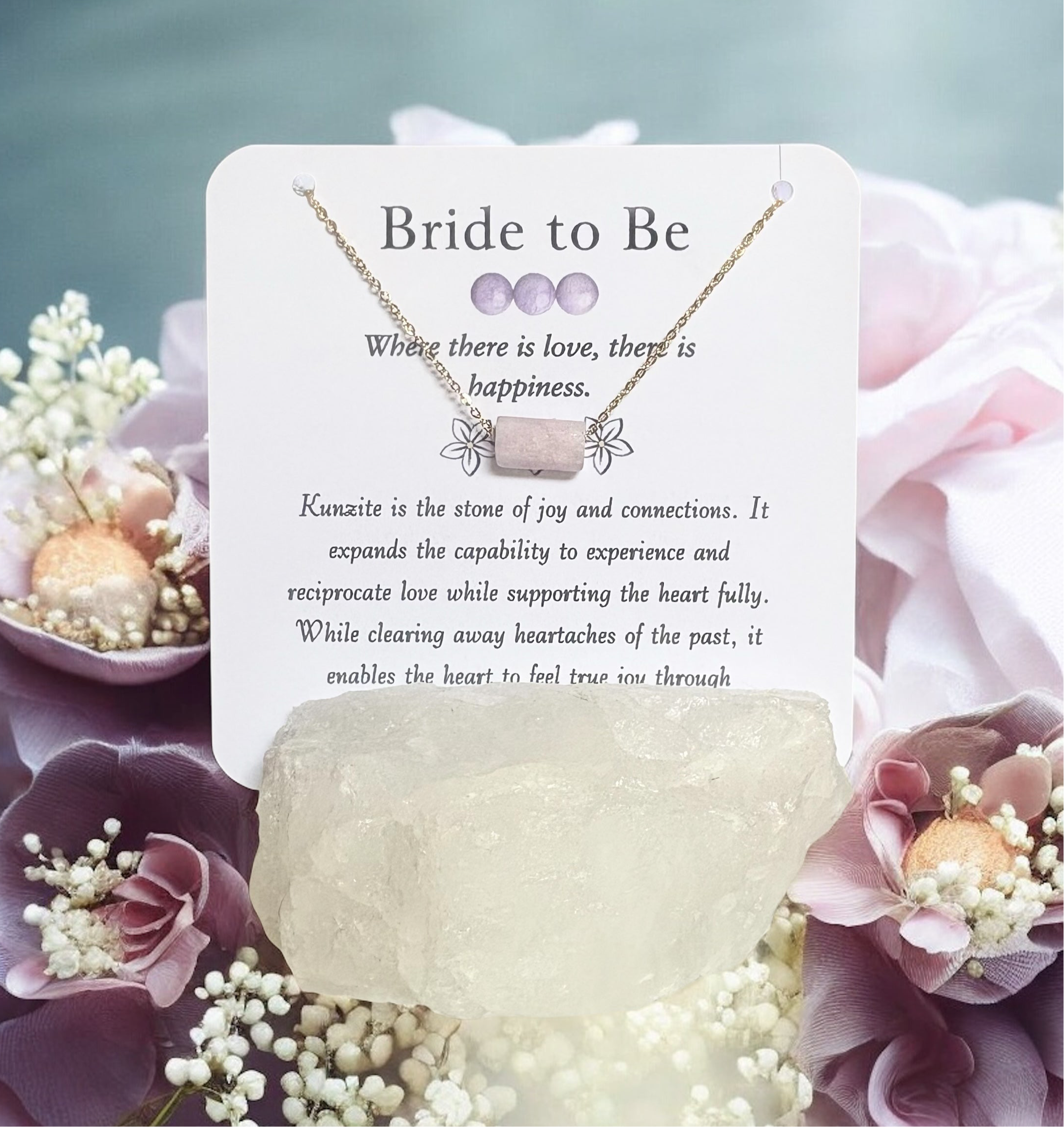 Bride To Be Necklace- Personalized Necklace