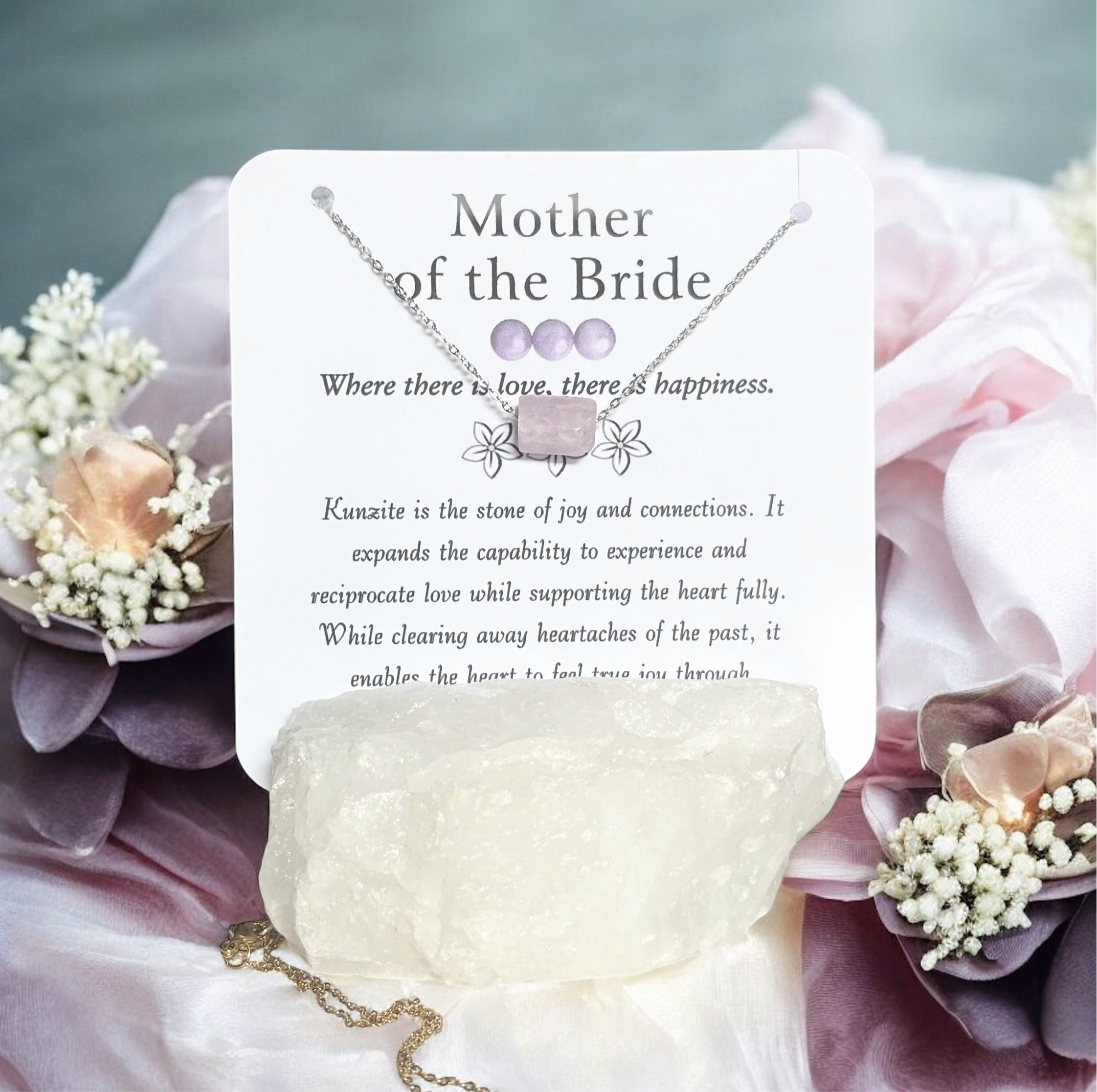 Mother of the Bride Necklace- Personalized Necklace