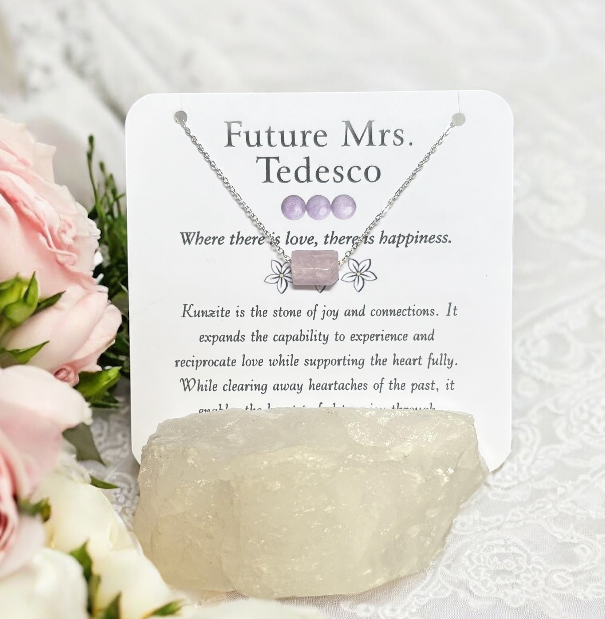 Future Mrs. Necklace- Personalized Necklace