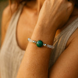 Malachite Bracelet- For Heart Healing & Love