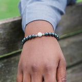 Rainbow Moonstone Bracelet for Inner Wisdom & New Beginnings