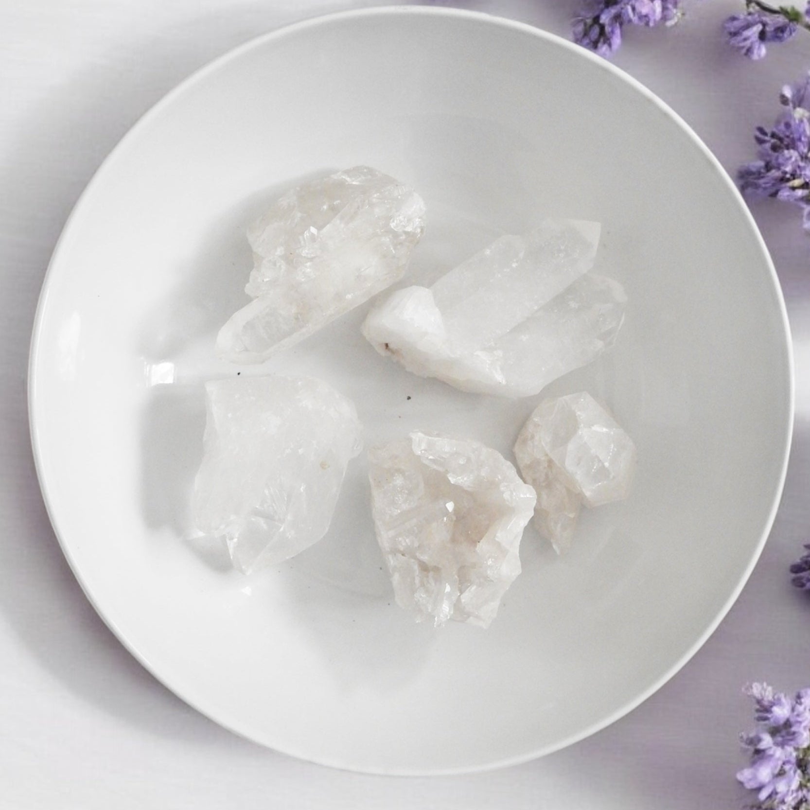 Clear Quartz Clusters- The Master Healer Stone - Mindful Intentions
