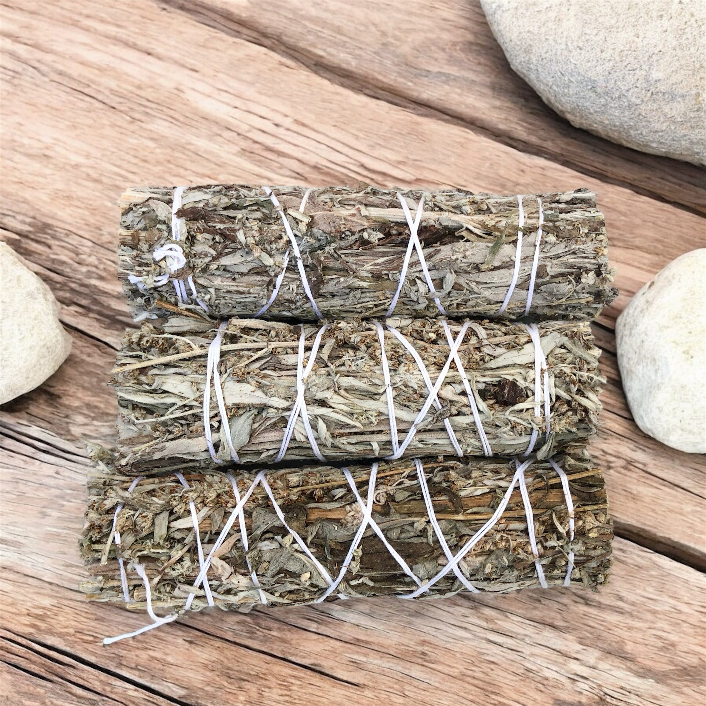 Black Sage Smudging Stick- Includes Ritual Instruction Card - Mindful Intentions